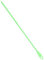Brosse Paille en Silicone de 6mm, Brosse de Nettoyage de Paille de 24cm Pailles de Nettoyage Pliable Brosse de Nettoyage de Paille Extra Longue pour Paille en Verre Métallique (Vert)