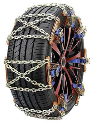 MHOZLHY Auto Schneekette für LINCO Continental 2017-2020,Langlebige Einstellbare Anti Rutsch Reifenkette Notfall Schnee Reifenketten Sicherheits Ketten Winter Auto Zubehör,8pcs