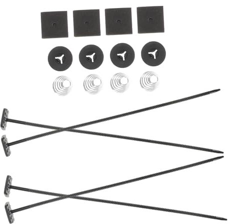 Amosfun Spiedo Per Del Radiatore Kit Di Montaggio Per Auto Fascette Per Radiatore Accessori Di Installazione Per Di Raffreddamento