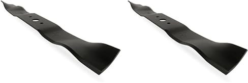 GREENSTAR - Lame Mulching pour Tondeuse Honda, Castelgarden, Stiga - Longueur : 490 mm - Remplace Origine 82004346/0, 182004346/0, 1111-9741-01, 1111-9726-01, 1134-9225-01, 1136-1029-01 (Lot de 2)