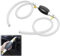 Fuel Syphon Transfer Pump, Oil pump，Hand Siphon Fuel Pump for Gasoline/Diesel/Oil/Water – Heavy-Duty PVC Hose, Quick-Start Valve – Portable Syphon Kit for Emergency Use (1M)