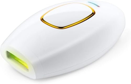Epilateur à LumièRe PulséE Ipl, 990,000 Flashs Ipl Epilateur Laser Permanente Indolore, 2 Modes 5 Niveaux D'éNergie Epilateur Permanente Pour Femme Et Homme, Corps, Visage, Aisselles, Maillot - Blanc1