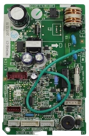 QPOGRMJR Placa Base for Aire Acondicionado de frecuencia Variable, Compatible con Fujitsu, K11CN-01-04, K11CN-CA(01-04) 9709030004