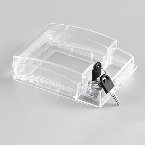 Abschließbare, wasserdichte Steckdosenbox mit Schlüssel, 86 Typen für den Außenbereich, Steckdose und Schalter, Schutzhülle, selbstklebende Installation, für Haus, Garten, Büro, Restaurant