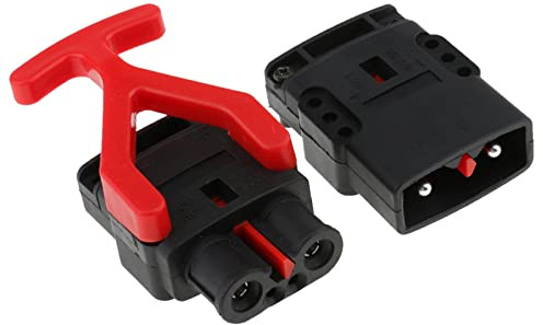 JicSuXi Kit de Conector para Remolque con Cabrestante Y Enchufe para Cable de Desconexión de Batería