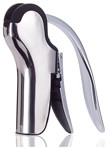 Best Utensils Professional Compact Wine Opener Connoisseur's Corkscrew Gift Set, Professional Stainless Steel Wine Opener with Built-in Foil Cutter,