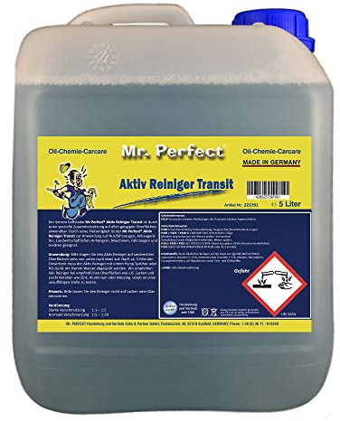 Mr. Perfect® - Hochwirksamer Nutzfahrzeugreiniger 5L | Effektiver Reiniger für Nutzfahrzeuge| Profi Reiniger für LKW, Wohnmobile und Caravan I Idealer Landmaschinenreiniger