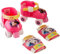 ROLLER SKATES sizes 23/27 + ELLBOGEN und KNIESCHÜTZER MINNIE IT'S ME, Pink