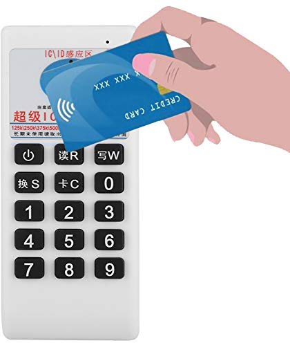 Handheld-RFID-IC/ID-Karten-Kopierer Kopierer Leser Schreiber 125 kHz, 250 kHz, 375 kHz, 500 kHz, 13,56 MHz Der intelligente RFID-IC/ID-Karten-Mehrfrequenzkopierer unterstützt ISO 14443 Typ A und B