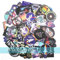 50/100x Astronauten Nasa Sticker Laptop Auto Kühlschrankaufkleber Kofferraum Aufkleber Marvels Figuren Stickerbomb Sticker (100)