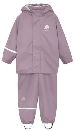 Celavi Giacca Impermeabile Unisex Basic Rainwear Set-Solid Pu, Lilla, 150 cm