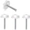 oumuik 4 Pack Headboard Screws with Washers -Headboard Fixings and Bolts 65 MM for Beds