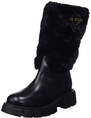 Love Moschino Damen Ja24485g0fia500a35 Stiefelette, Schwarz, 35 EU
