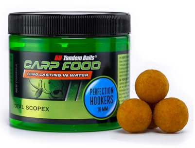 Tandem Baits Karpfen Futter Angelfutter Hakenköder Perfection Hookers 18 mm 120 g Total Scopex