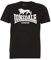 Lonsdale Camiseta con Logotipo para Hombre, Negro, XXXXXL