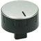 sparefixd for Bosch Gas Hob Temperature Control Knob Silver & Black