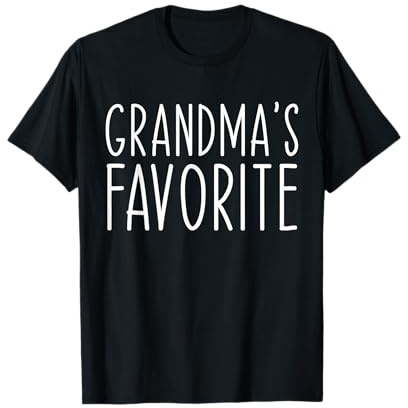 Grandma's Favorite Funny Grand-parent Grand-enfant T-Shirt