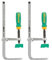 MICROJIG Matchfit DVC-850AP 2-In1, Track And In-Line Dovetail Clamp, 2-Pack, Green