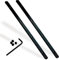 Guide Rail Connector Accessories Kit 71358 482107 Compatible with Festool | Makita | DeWalt Track Saw Secure Long Cuts, 2 Pack, Black
