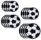 16 Stück Fußball-Stickerei-Patches, Cartoon-Fußball-Stoffaufkleber, Kleidungsflicken, Kinder-Cartoon-Dekoration, waschbare Aufbügelflicken, austauschbar, wiederverwendbar