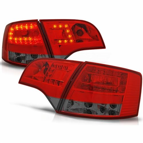 LED Rückleuchten Set rot matt für Audi A4 B7 11.2004-03.08 Avant