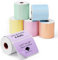 Phomemo M110/M220/M221/M200/M120/M100/M108/M150/M250/M260 Farbige Selbstklebende Etiketten 40x30mm(1.57 x 1.18), 6 Rollen Farbe Thermoetikettenpapier für Phomemo Etikettendrucker,230 pro Rolle