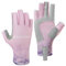 Bassdash ALTIMATE UPF 50+ Damen Angeln Handschuhe UV Sonnenschutz Fingerlos Für Kajak Fahren Paddeln Wandern Radfahren Fahren Training