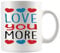 Love You More Mug v2 Funny Coffee Mug Love Lover Valentine Designs