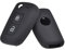 XEBRAD Silicone Key Case Cover Keyless Fob Shell Skin Holder Protector, for NISSAN, for X-TRAIL, Juke, for Qashqai, for Micra, Pulsar 2014-2018 car key shell