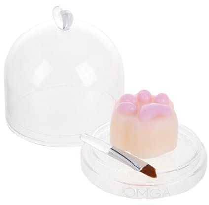 ARTSEWPLY Pfoten Lippencreme Feuchtigkeitsspendender Lippenbalsam Für Frauen Anpassbare Farbänderung Für Herbst Winter Pflegt Trockene Lippen Katzenförmige Lippenpflege Süßkartoffel