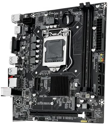 La scheda madre H110 supporta CPU LGA 1151 Core DDR4 RA-M e M.2 NVMe SSD VGA HDMI