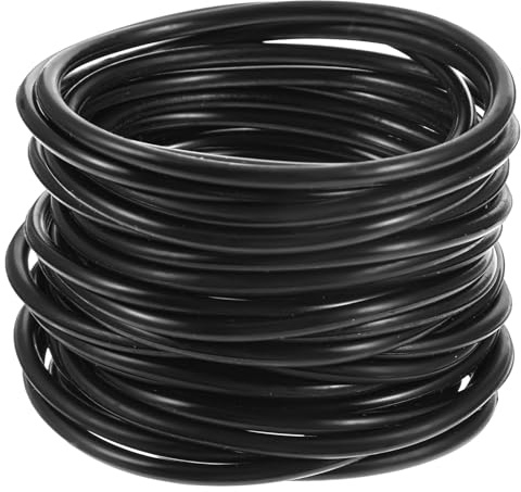 Lot de 35 bracelets Bremorou - Bandes de cheveux en silicone gélifié - Bracelets en caoutchouc - Bracelets élastiques en style 90s - Accessoires de fête pour femmes et hommes