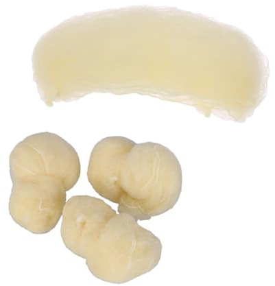 TOYZFRIENDY 100 Stück Haarnetze Mit Elastischem Unsichtbarem Rand 50cm Golden Flexibles Mesh Haarnetz Für Medizin Küche Lebensmittelindustrie