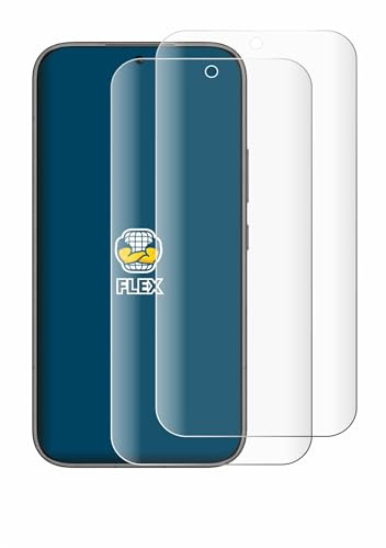 BROTECT 2 Stück Full-Cover Schutzfolie für Honor 600 Pro Full-Screen Displayschutz-Folie [3D Curved, Anti-Fingerprint, Kristall-Klar]