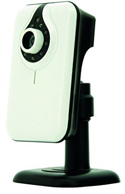 Global Accessories IP Camera - Plug & Play - for Care-Home Office Home Kids Room Indoor Use - With Motion Detector and Two-Way Communication Keep An Eye While You Away