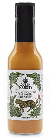 Queen Majesty Scotch Bonnet and Ginger Hot Sauce, 147ml