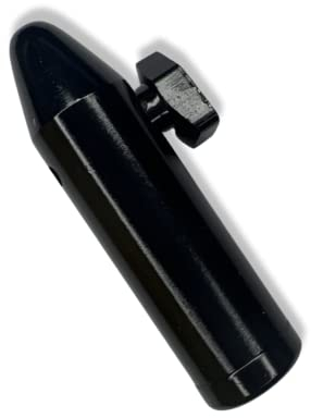 Dosierer Portionierer sniff Snuff Bottle Sniffer Spender Dispenser Metall Version 2.0 von M&M Smartek (Schwarz)