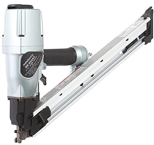 Metabo HPT Metal Connector Nailer | Pro Preferred Brand of Pneumatic Nailers | 36 Degree Magazine | Accepts 1-1/2-Inch to 2-1/2 Nails | Ideal for Fastening Metal Connectors to Wood | NR65AK2
