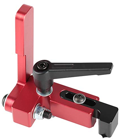 45 Tipi Troncatrice Accurata Lunghezza Limite Dispositivo Limite Strumento Rosso Per Lavorazione Del Legno
