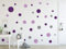 Timalo® 60 Stück Wandtattoo Kinderzimmer bunte große Kreise Pastell Wandsticker – XL Aufkleber Punkte | 73080-SET8-60