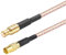 Oiyagai 2 x RF RG316 Pigtail MCX Stecker auf MCX Buchse Koaxial-Adapter Verlängerungskabel (15 cm).