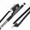 VINGOBOW Kohlefaser Cello Bogen Cellobogen Karbonbogen Carbon Bow Schwarzes Rosshaar für lauten und wilden Klang Pernambuco Performance Neue 1/2 Größe Art Nr. 100CB