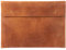 HOLZRICHTER Berlin Laptop 16“ Sleeve - Premium Hülle aus Leder – Ledertasche für Notebook Apple MacBook 16 Air Retina – Camel-braun