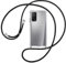 mtb more energy® Handykette kompatibel mit Xiaomi Mi 10T (Pro) 5G (6.67'') - schwarz - Smartphone Hülle zum Umhängen - Anti Shock Full TPU Case