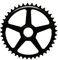 Import CONNEX E-Bike Kettenblatt 41 Zähne Schwarz Stahl
