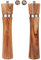 VanlonPro Pfeffermühle, Pfeffermühle aus Holz, verstellbare Grobheit, Keramik-Mahlwerk (25,4 cm, 2 Stück)