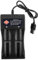 2-Slot 18650 Battery Charger, Smart Charger for Rechargeable Batteries Li-ion Batteries 18650 26650 18490 17670 17500 16340 14500