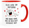 MoonWorks® KaffeeKaffee-Tasse Danke DASS du Mich Nicht geschluckt hast Geschenk Mama Muttertag lustig Spermium Weiss-innen-rot Keramik-Tasse
