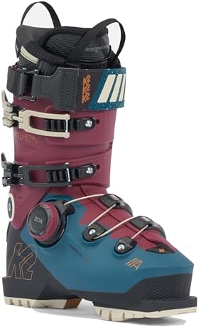 K2 Anthem 115 Boa Skischuhe, Rot, für Damen – Größe 42,5 – Rot