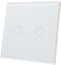 LED ATOMANT Pack 2x Interruptor de Cristal Inteligente ZigBee 3.0, 2 Vias (2 Gang), Requiere HUB ZigBee, App Smart Life o Tuya, Compatible Alexa y Google Assistant, Pulsador Tactil para iluminacion